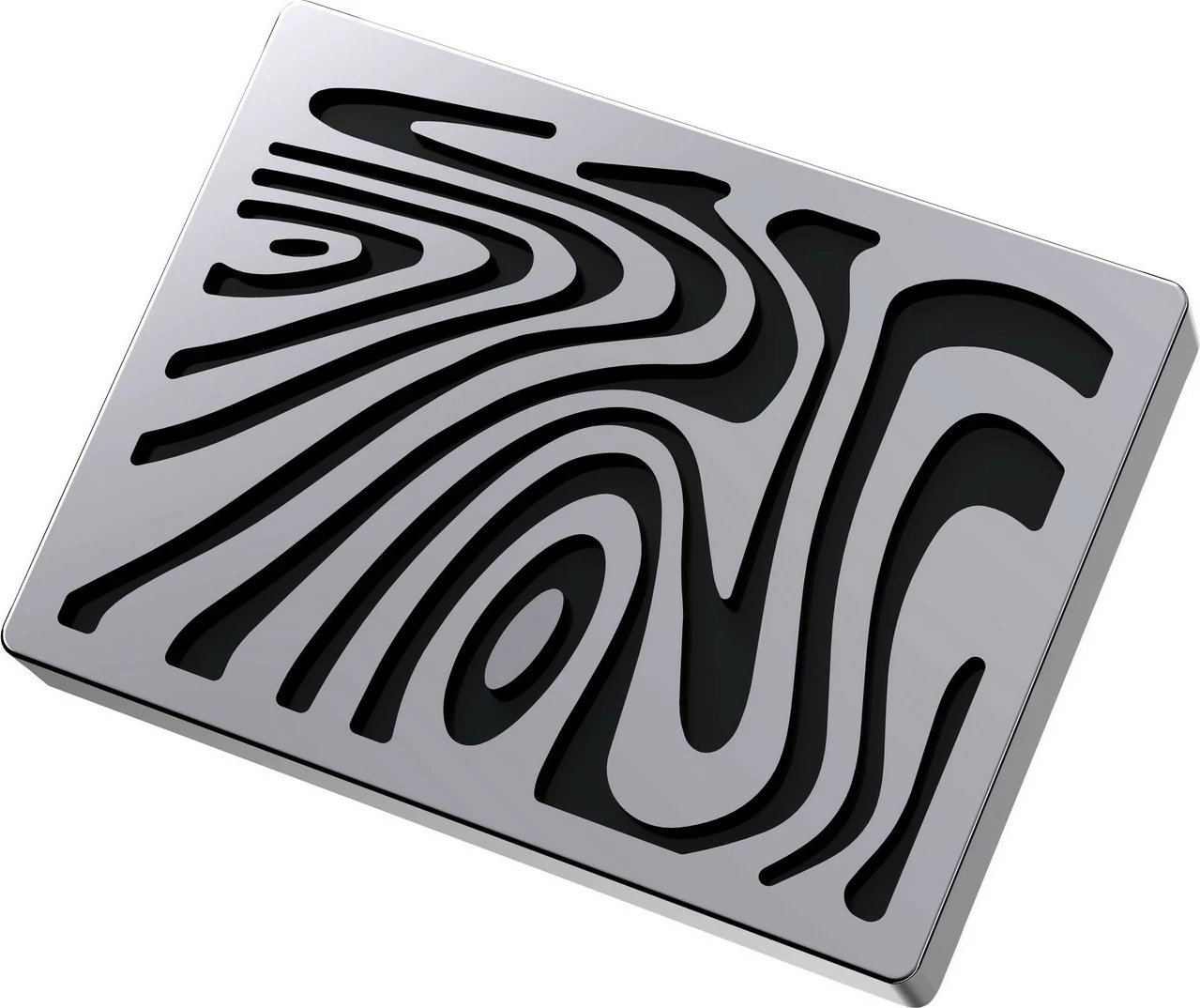 Set magnetik badge HyperX Abstract Series për tastierë, metal, 4 copë, mix