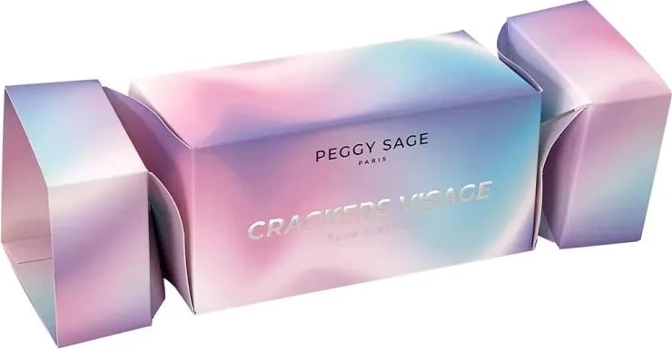 Set dhuratë makeup për sy Peggy Sage Crackers Visage holographic për femra, 2 copë