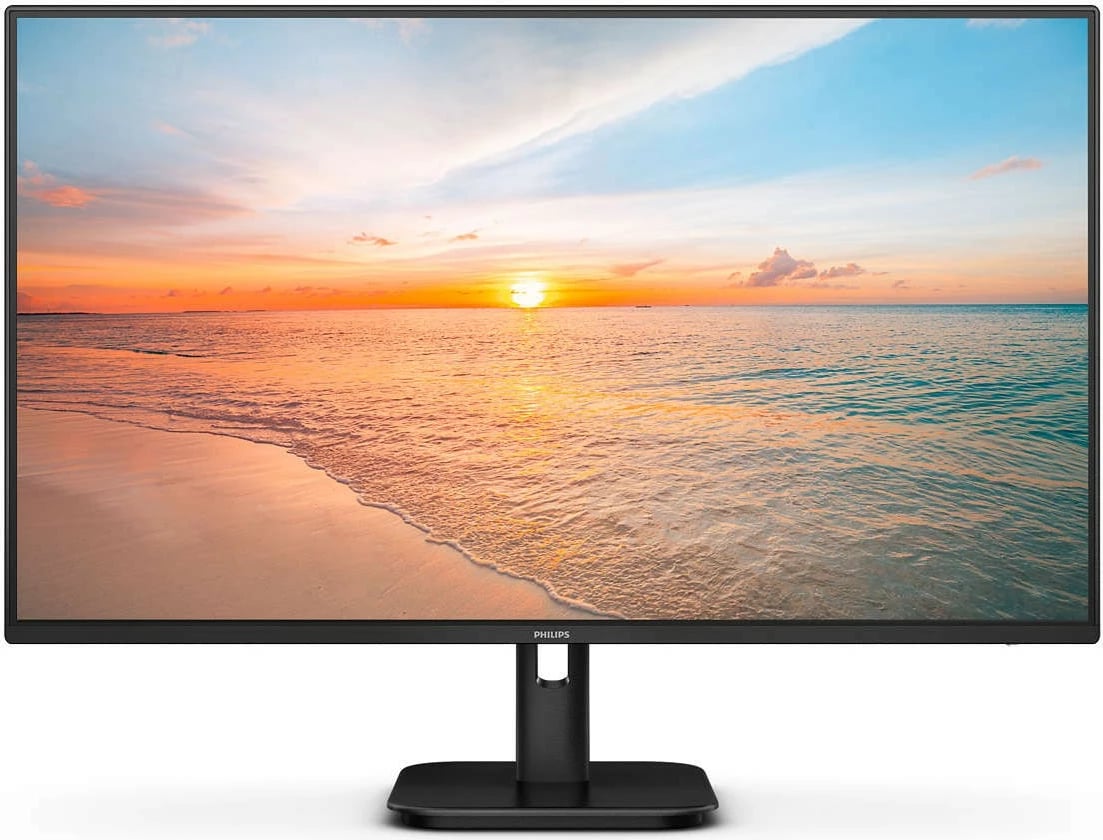 Monitor Philips 27E1N1300A, 27 inç, IPS, HDMI, USB-C, e zezë