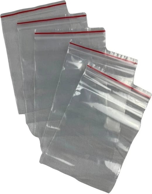 Qese me zinxhir BESTPAK 200x300 mm, 100 copë, Transparente