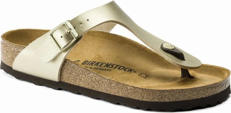 Flip-flops për femra Birkenstock, të arta