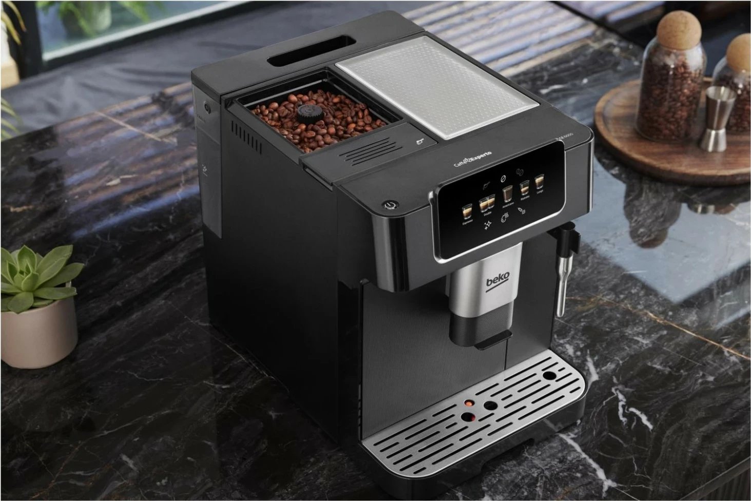 Aparat kafeje Beko CaffeExperto CEG7302B, automatik, zi