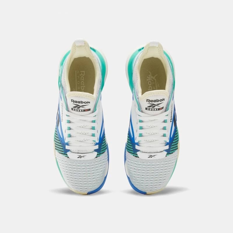 Atlete për meshkuj Reebok, të bardha dhe blu