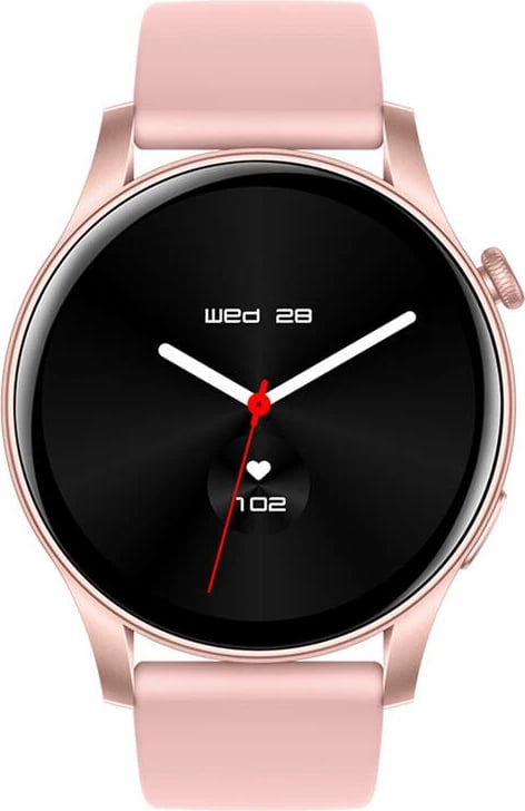 Smartwatch Colmi V73, 1.43" AMOLED, për iOS/Android, Rozë