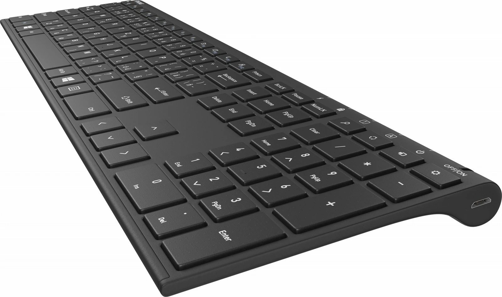 Tastierë wireless YENKEE YKB 2000 CSBK, e zezë