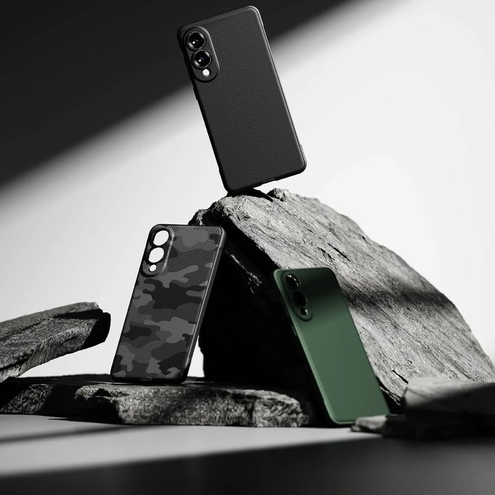 Mbështjellës Ringke Onyx për Samsung Galaxy S25 Edge, i zi