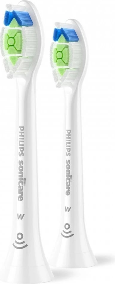 Koka furçe elektrike, Philips, HX6062/87 Optimal White, kompatibile BrushSync, e bardhë, set 2 copë
