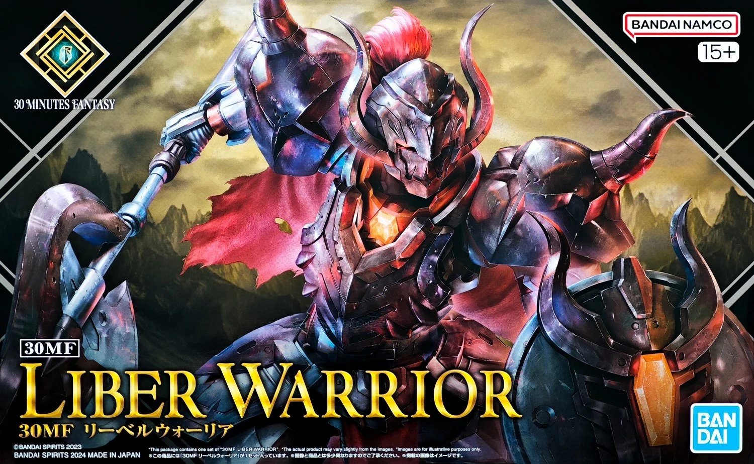 Figurë koleksionuese Bandai 30MF Liber Warrior, GUN67459