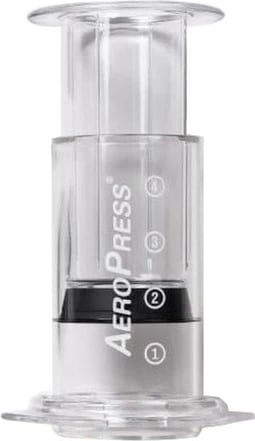Aparat manual për kafe AeroPress Clear, 250 ml, Transparent