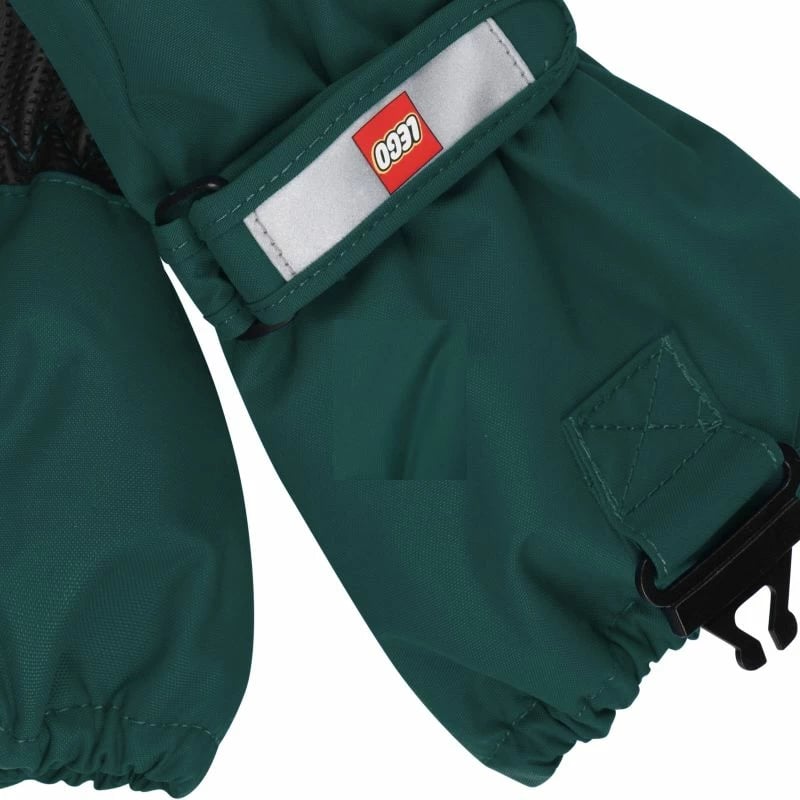Doreza skijimi për fëmijë Lego Wear, të gjelbra