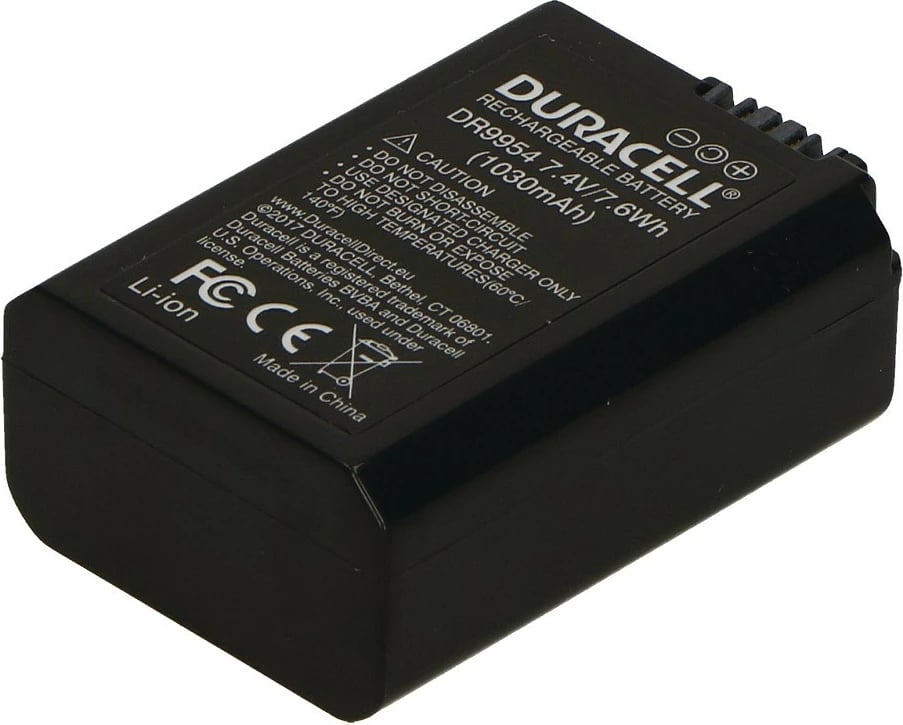 Bateri kamerash Duracell, zëvendëson Sony NP-FW50, E zezë