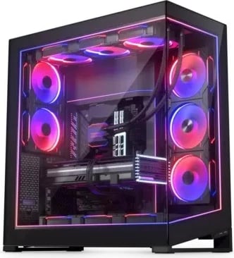 Kasë Phanteks NV9 Mini Tower LED strip, 4 copë, E zezë
