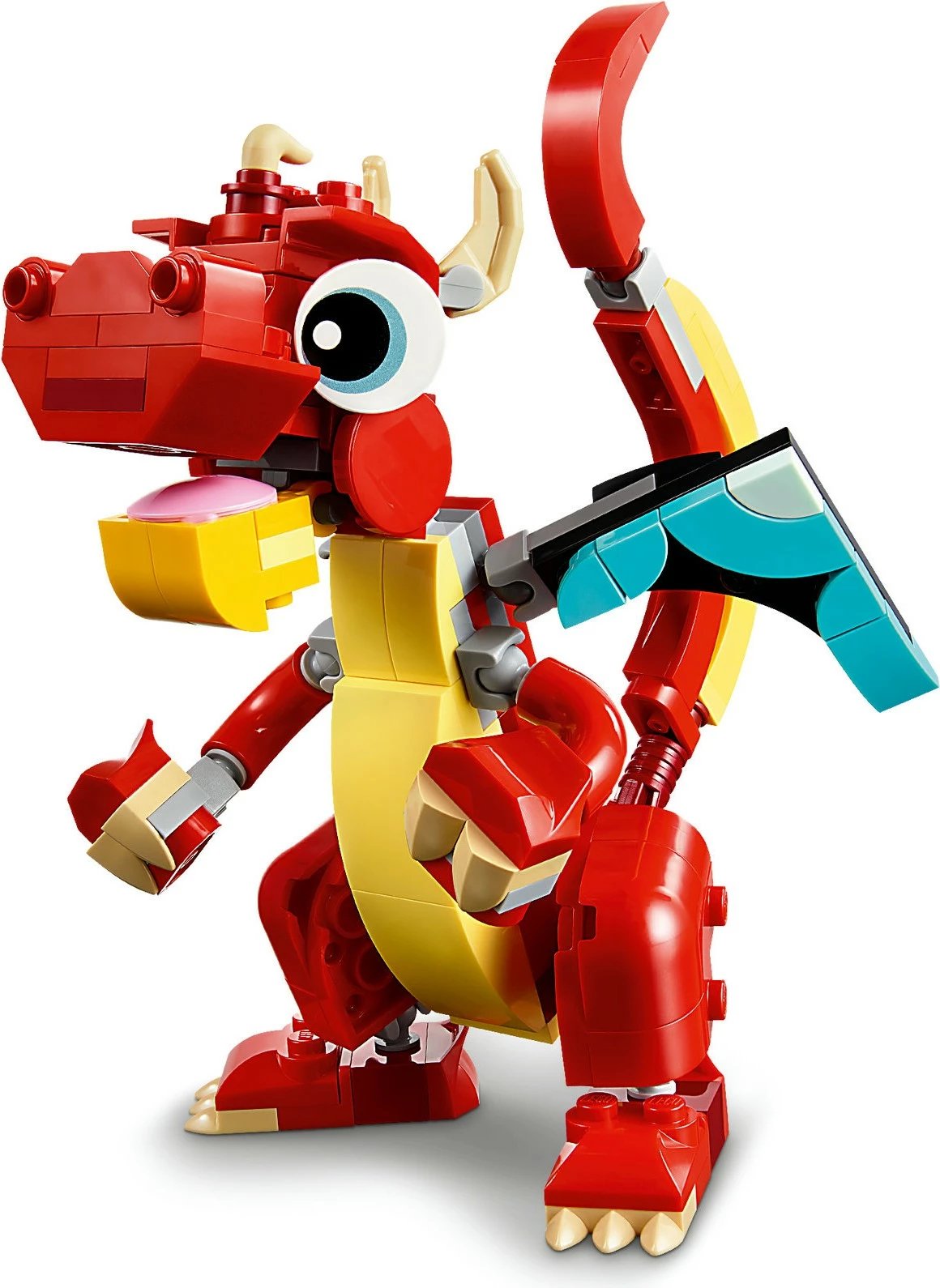 Set ndërtimi LEGO Red Dragon, 149 pjesë, shumëngjyrësh