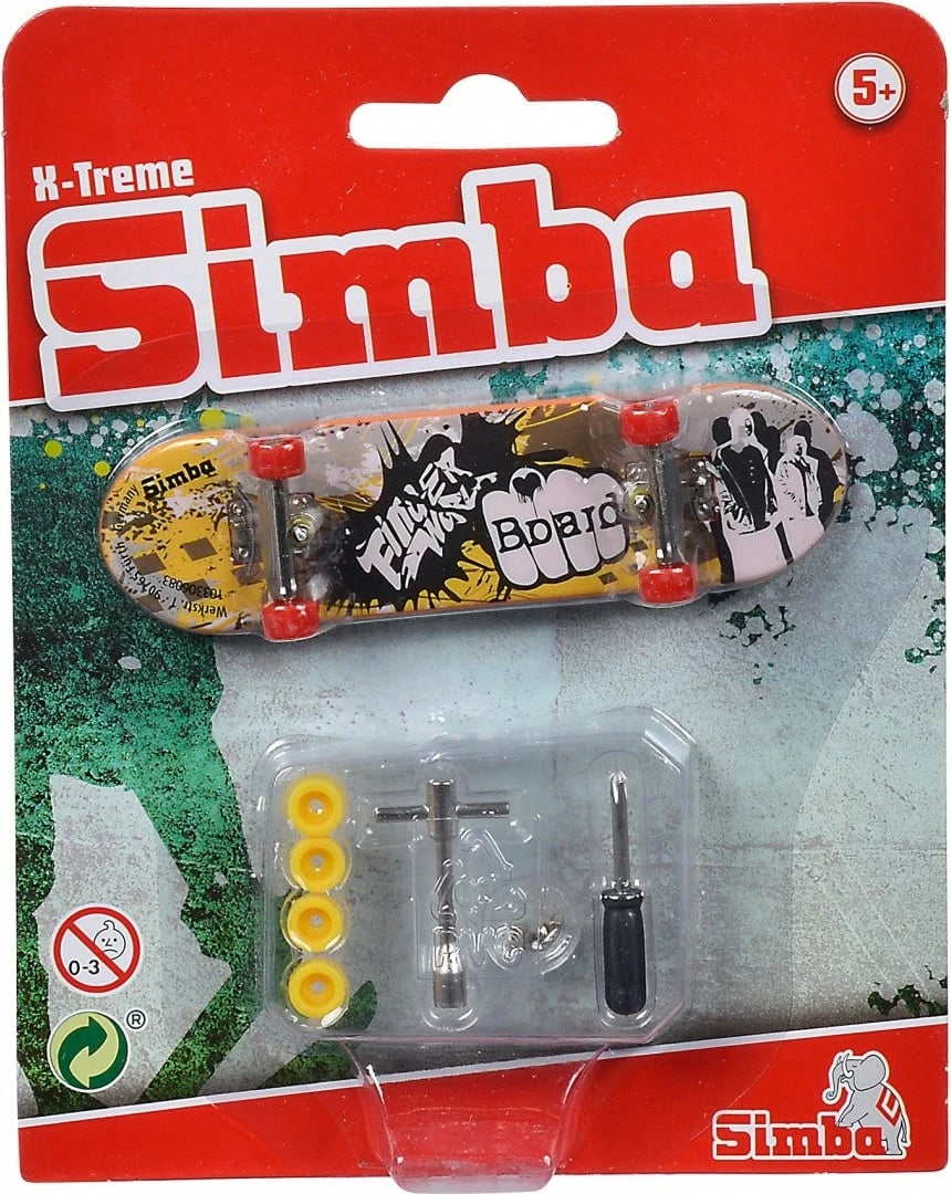Fingerboard Simba X-Treme, 6 lloje të ndryshme, me aksesorë