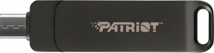 Pendrive Patriot Rage R550, 128GB, USB Type-C/USB A, e zezë