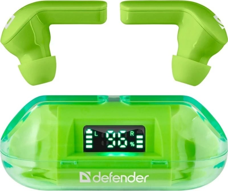 Kufje Bluetooth defender TWINS 916, Jeshile