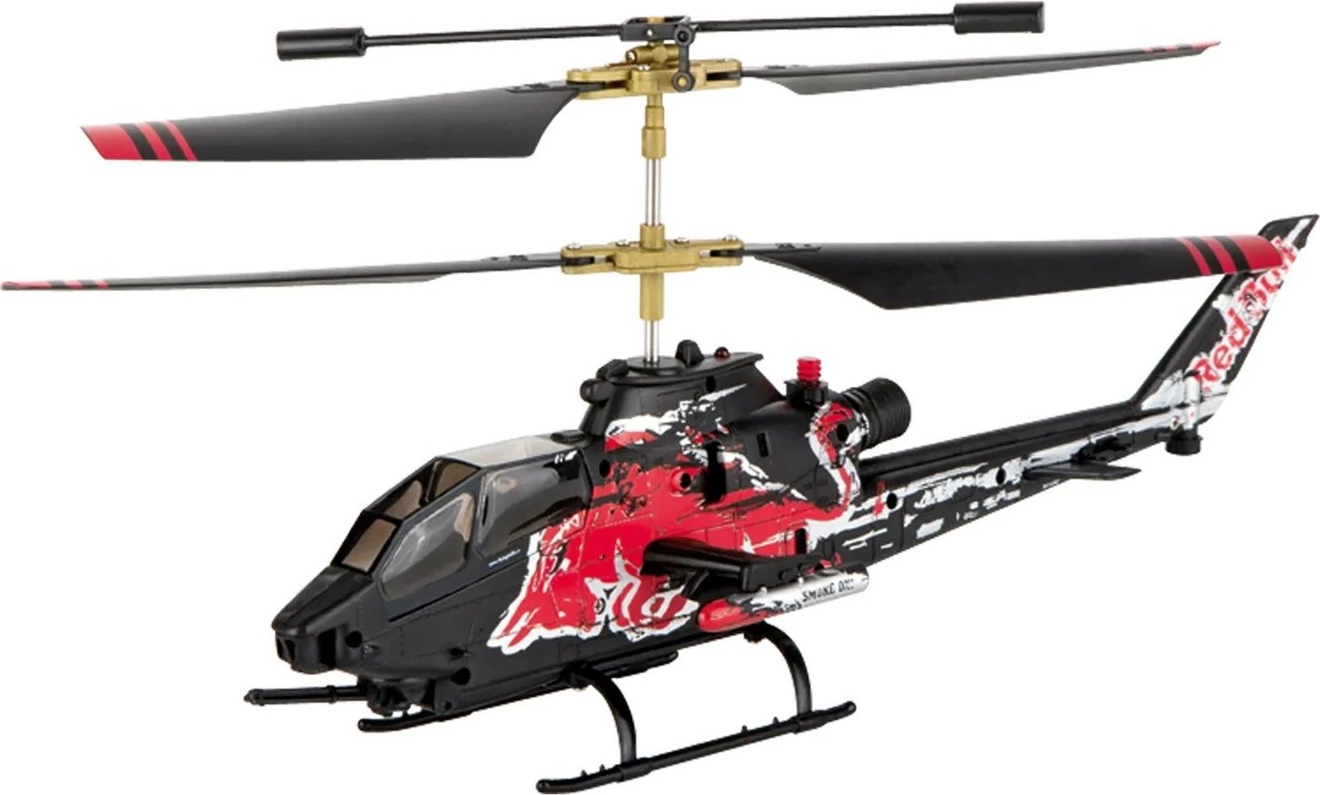 Helikopter RC Carrera Red Bull Cobra TAH-1F, 26 cm, Zi/Kuq