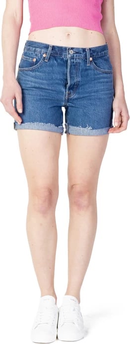 Pantallona të shkurtra për femra Levi`s, të kaltërta