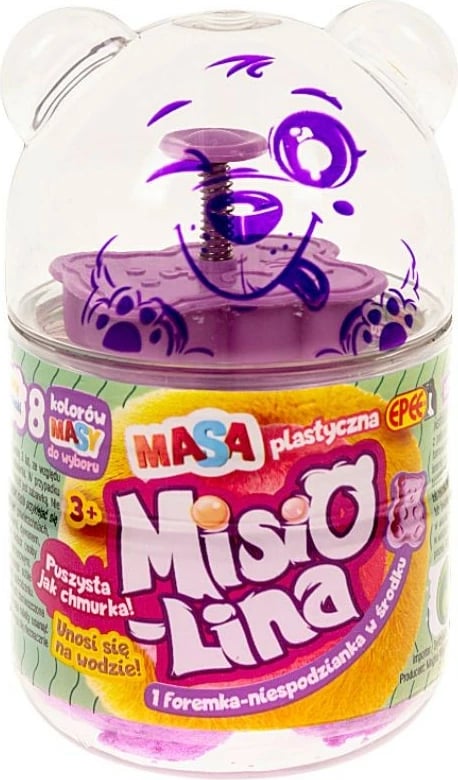 Masë modeluese Epee Misiolina, 60g, me formë, Rozë