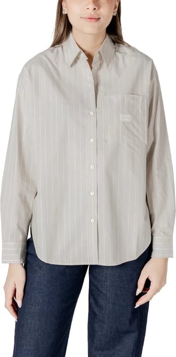 Maicë për femra Calvin Klein Jeans, beige