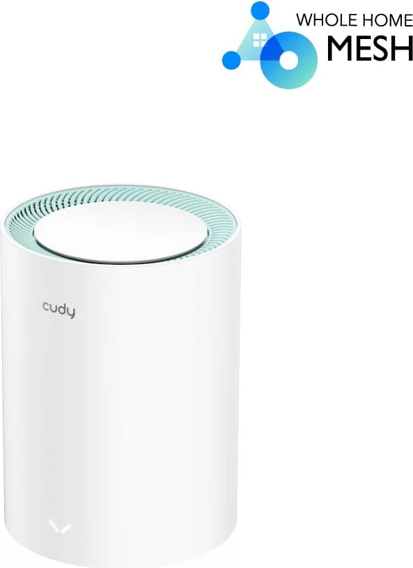 Kasë Wi-Fi Mesh Cudy M1300, AC1200, 1-pack, Bardhë