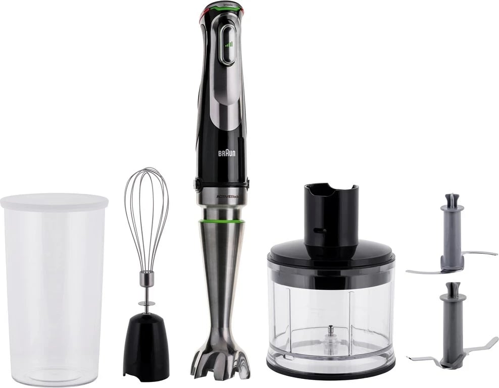 Blender Braun MultiQuick 9 MQ 9135XI, 0.6 L, 1200 W, Inoks, Zi