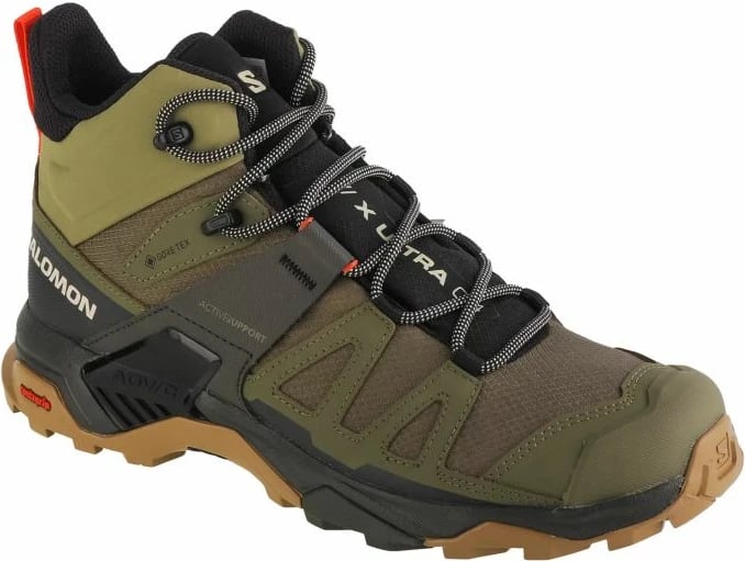 Atlete për meshkuj Salomon X Ultra 4 Mid GTX, të gjelbra