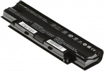 Bateri laptopi Green Cell DE01 për Dell N3010, 4400mAh, 11.1V, Li-ion, e zezë