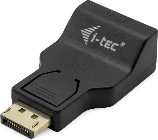 Adapter DisplayPort në VGA I-Tec, i zi