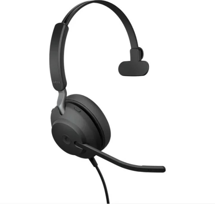 Kufje Jabra Evolve2 40 SE Mono UC USB-C, e zezë