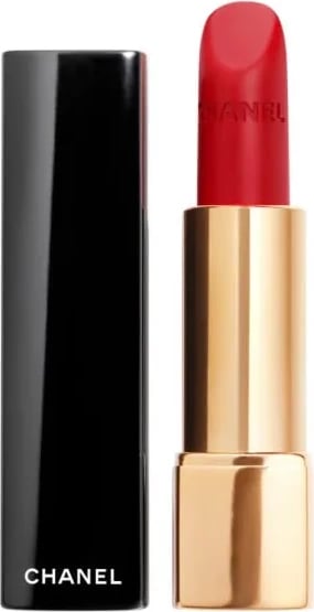 Buzëkuq CHANEL Rouge Allure Velvet Luminous Matte 56 Rouge Charnel unisex i kuq