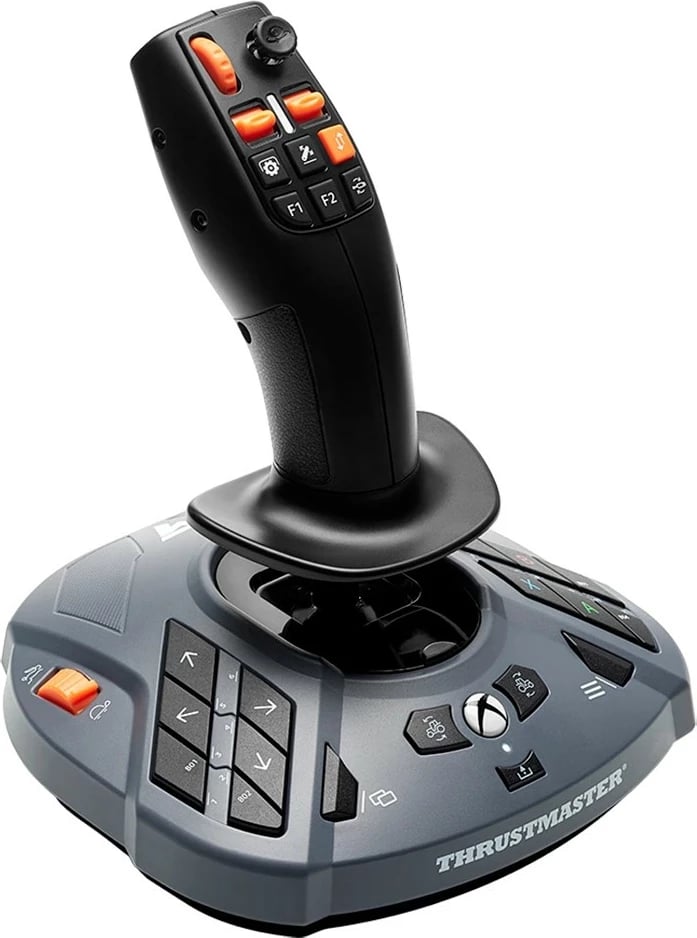 Joystick Thrustmaster SimTask FarmStick X, me kabllo, USB Type-C, i zi