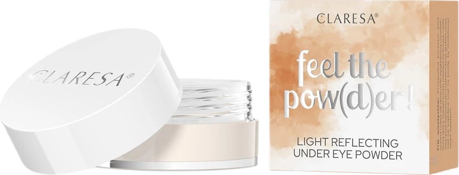 Puder për femra Claresa Feel The Pow(d)er! Light Powder Under Eyes 02 Beige 6g