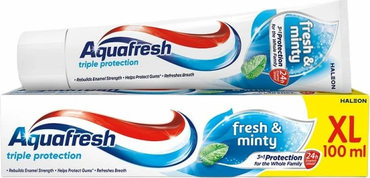 Paste dhëmbësh Aquafresh Triple Protection Fresh & Minty 100ml