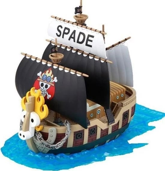 Model BANDAI One Piece Grand Ship Collection Spade Pirates Ship