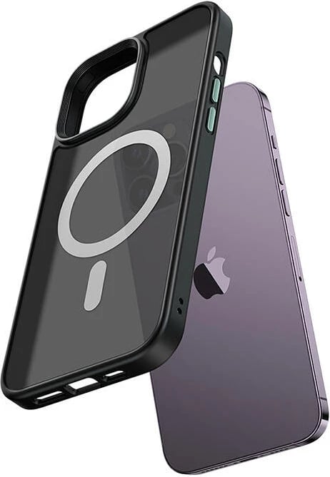 Mbështjellës magnetik McDodo PC-3101 për iPhone 14 Plus, i zi