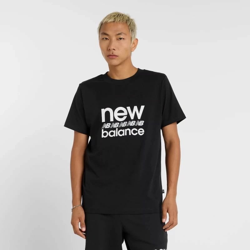 Maicë për meshkuj New Balance, e zezë