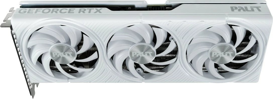 Kartelë grafike Palit GeForce RTX 5070 WHITE OC, 12GB GDDR7, 192bit, 3x DisplayPort/HDMI, e bardhë