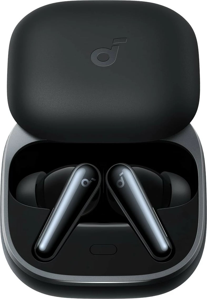Kufje Anker Soundcore Liberty 5, wireless, Bluetooth 5.4, ANC, të zeza