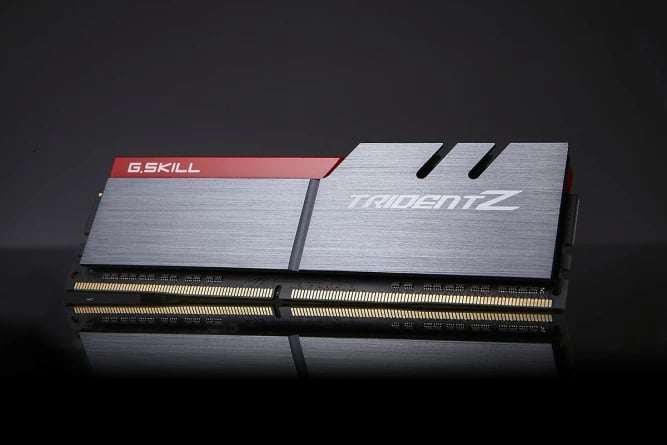 RAM Memorje G.Skill Trident Z 16GB (2x8GB) DDR4 3200MHz gri/kuqe