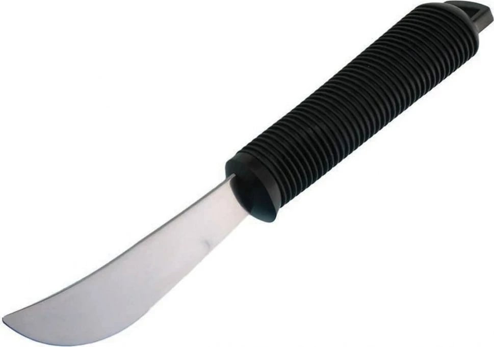 Thikë ndihmëse SUNDO 22730, çelik inox, dorezë ergonomike, e zezë