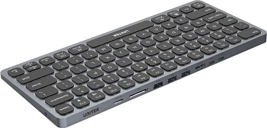 USB hub me tastier Unitek 9in1, HDMI 4K, PD 100W