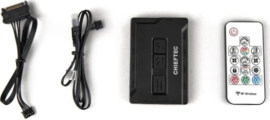 Kasë Kompjuteri Chieftec GL-04B-OP, Midi Tower, e Zezë