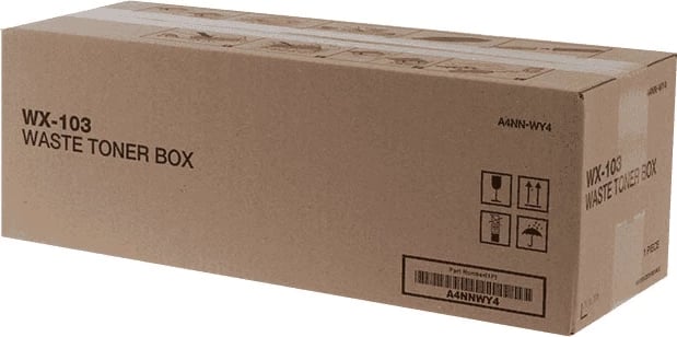 Kuti mbeturinash toneri, Konica Minolta, WX-103 A4NNWY4 (A4NNWY1/A4NNWY3/A4NNWY4), rendiment 40,000 faqe, pa ngjyrë