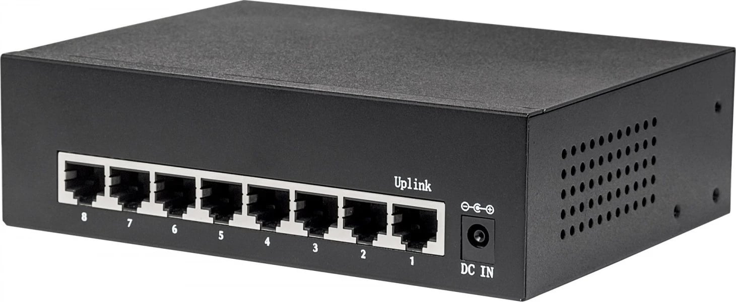 Switch Intellinet me 8 porta Gigabit PoE + VLAN
