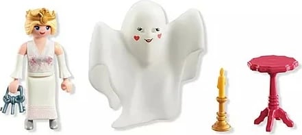 Set lodrash Playmobil Princess Magic 71851, figurë princeshë me kostum fantazme që ndriçon, 10 pjesë