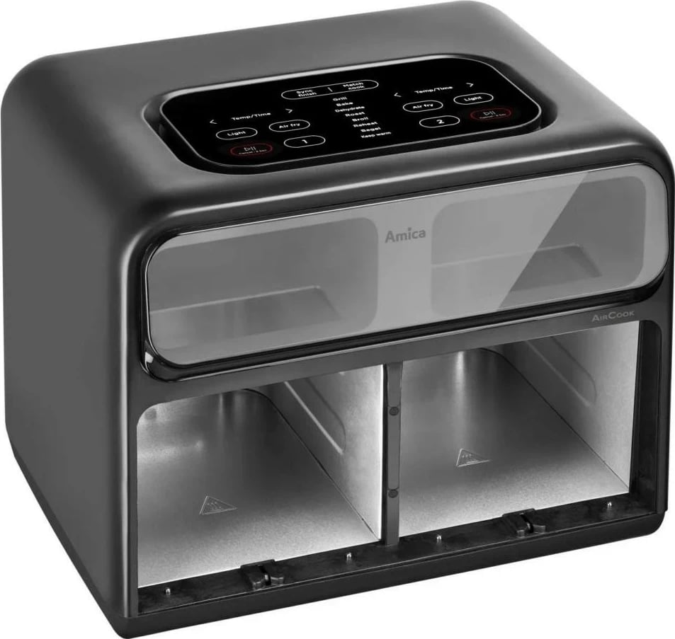 Fritezë ajri Amica AFM 7020, 8 litra, panel me prekje, e zezë
