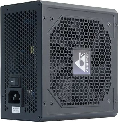 Njësia e furnizimit me energji Chieftec GPE-600S, 600 W, 24-pin ATX, PS/2, E zezë