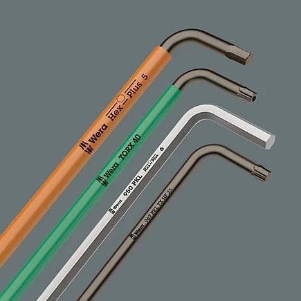 Set çelësash Wera 967/9 TX BO, Multikolor