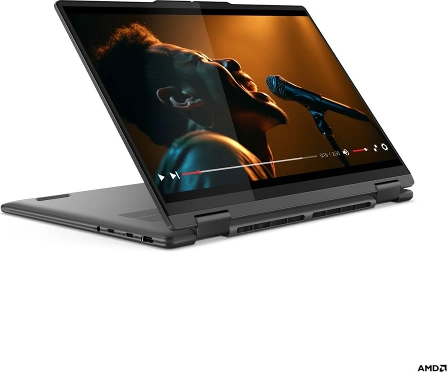 Laptop hibrid Lenovo Yoga 7, AMD Ryzen 7 8840HS, 14 inch, Gri